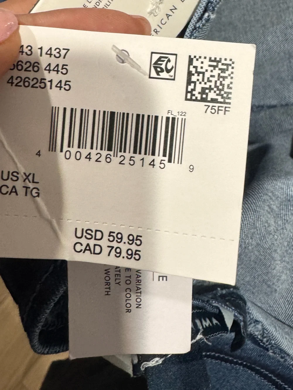 NWT American Eagle Pull On Kick Boot Crop Luxe Stretch Jeans